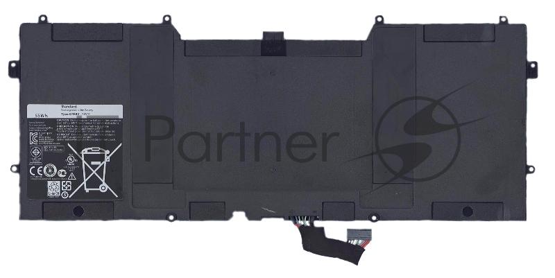 Аккумулятор для ноутбука Dell XPS 12 9Q33, 13 9333, 13-L321X, 13-L322X 7400mAh, 55Wh, 7.4V, Dell