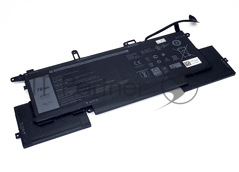 Аккумуляторная батарея для ноутбука Dell Latitude 7400 11.4V 6500mAh