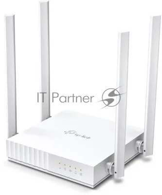 Роутер беспроводной TP-Link Archer C24 AC750 10/100BASE-TX белый