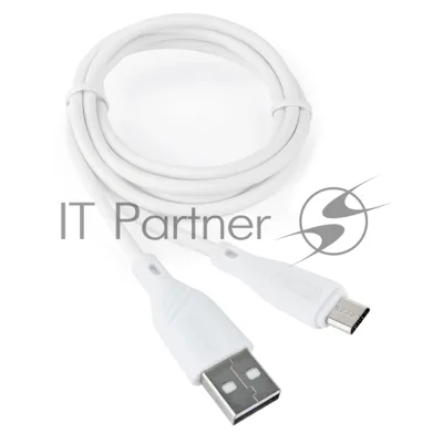 Кабель USB2.0 Cablexpert CCB-mUSB2-AMBMO1-1MW, AM/microB, издание Classic 0.1, длина 1м, белый, блистер