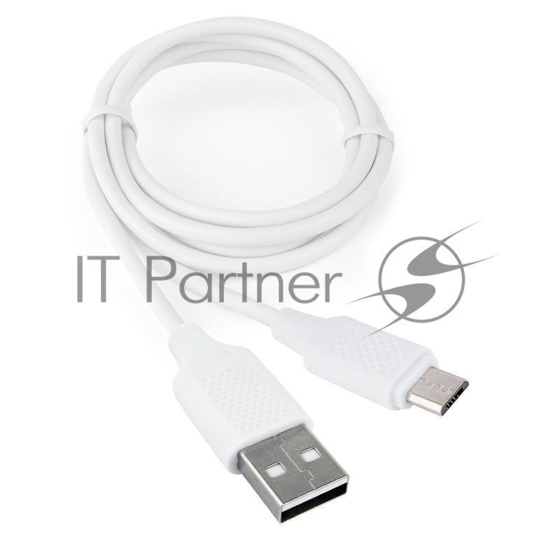 Кабель USB2.0 Cablexpert CCB-mUSB2-AMBMO2-1MW, AM/microB, издание Classic 0.2, 1м, белый, блистер