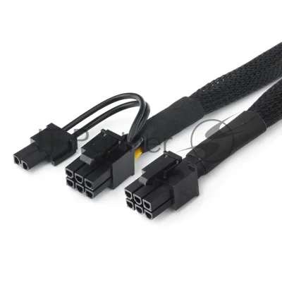 Кабель питания Cablexpert CC-PSU-86 PCI-Express 6-пин на 6+2 пин, 0.8 м