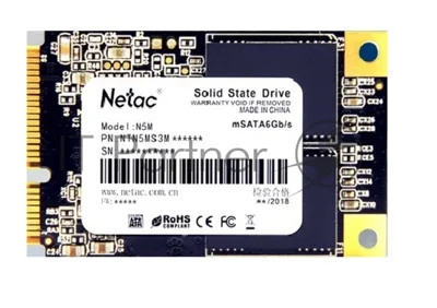 Накопитель SSD Netac N5M, 2048GB, mSATA, R/W 545/500