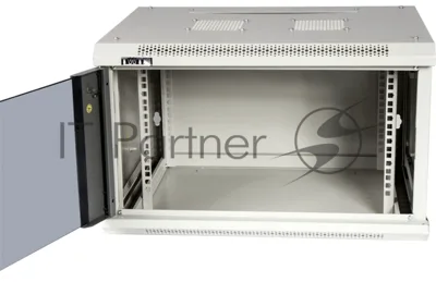 Шкаф настенный серии Pro, 22U 600x600, стеклянная дверь