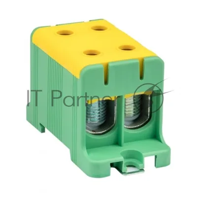 Клемма силовая вводная двойная КСВ 16-95 желто-зеленая EKF PROxima plc-kvs2-16-95-y-green EKF