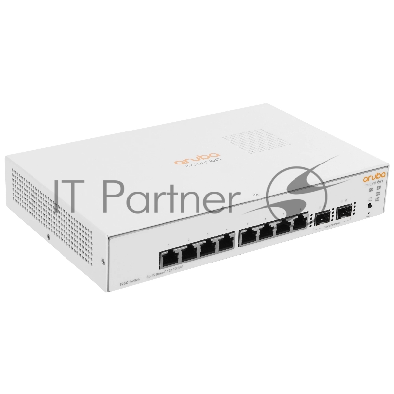 Коммутатор HPE OfficeConnect 1930 8G 2SFP, 8×1 Гбит/с + 2×1 Гбит/с SFP, управляемый