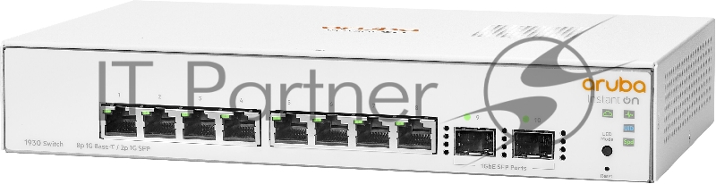 Коммутатор HPE OfficeConnect 1930 8G 2SFP, 8×1 Гбит/с + 2×1 Гбит/с SFP, управляемый