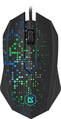 Мышь проводная Defender Event MB-754 черный, 1000 dpi, USB, кнопки - 3