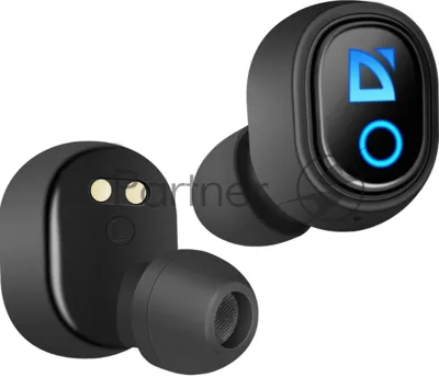 Наушники TWS Defender Twins 639 черный, внутриканальные, Bluetooth, до 4 ч