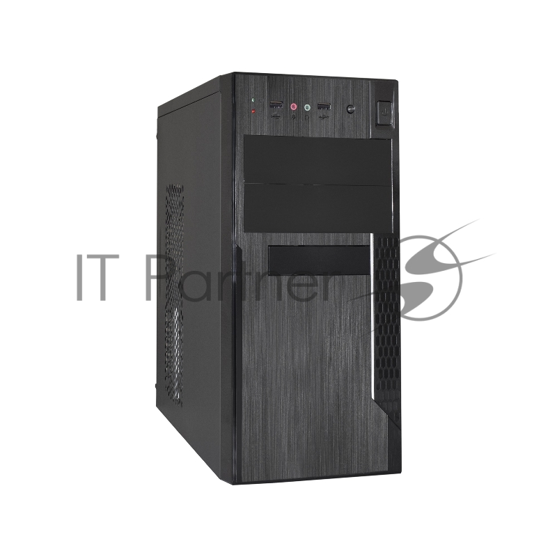 Компьютерный корпус ExeGate EX283245RUS Minitower ExeGate MA-373X-600W-12 (mATX, БП UN600 с вент. 12см, 2*USB, аудио, черный)