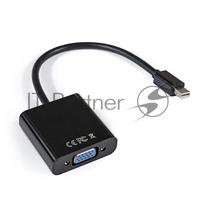 Кабель-переходник ExeGate EX284923RUS miniDisplayPort-VGA ExeGate EX-mDPM-VGAF-0.15 (mini20M/15F, 0,15м)