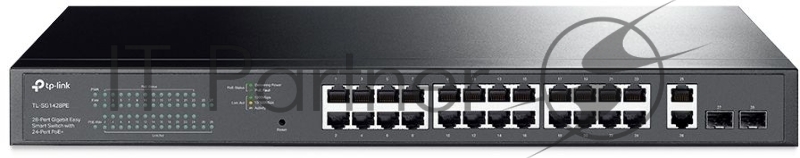 Коммутатор TP-Link TL-SG1428PE Easy Smart 28 портовый гигабитный коммутатор с 24 портами PoE+ SMB