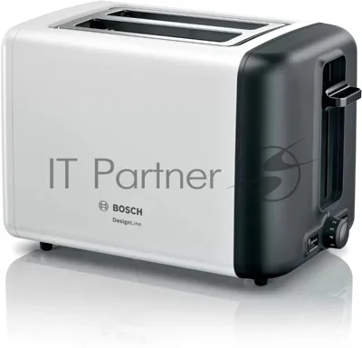 Тостер Bosch TAT3P421 белый, 970 Вт, 2 слота