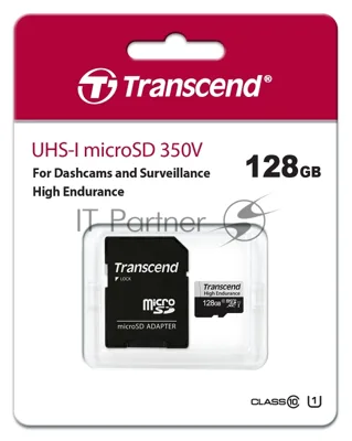 Карта памяти 128Gb microSD w/ adapter U1, High Endurance