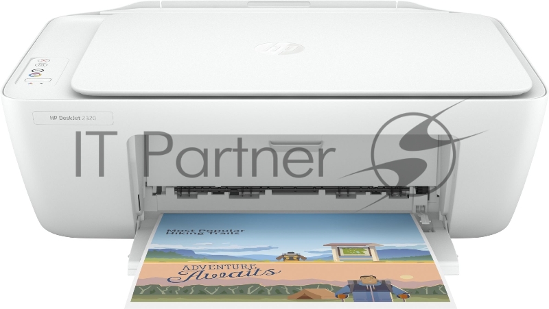 МФУ струйное HP DeskJet 2320 (7WN42B), A4, цветной, печ. до 7.5 стр/мин. (ч/б) до 5.5 стр/мин. (цвет), 1200 x 1200 dpi (ч/б) 4800 x 1200 dpi (цвет), USB