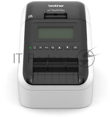 Термопринтер Brother QL820-NWB (для печ.накл.) стационарный серебристый