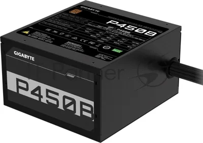 Блок питания Gigabyte GP-P450B, 450Вт, 80 PLUS Bronze, APFC 120мм, черный