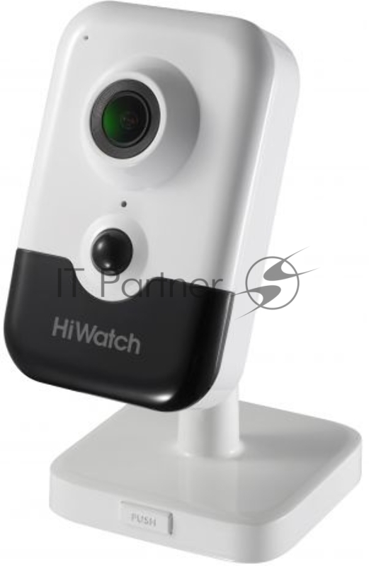 Видеокамера IP Hikvision HiWatch DS-I214(B) 2-2мм цветная корп.:белый/черный