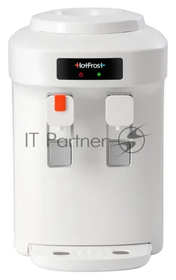 Кулер для воды Hotfrost D65E, верхняя загрузка, нагрев 90 °С, охлаждение 10 °С, белый