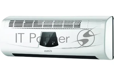 Тепловентилятор электрический Oasis NTD-20 белый, керамический, 25 м², 2000 Вт