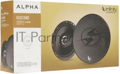 Колонки автомобильные Infinity Alpha 6530 290Вт 91дБ 4Ом 16.5 см (6 1/2дюйм) (ком.: 2 кол.) коаксиальные трехполосные