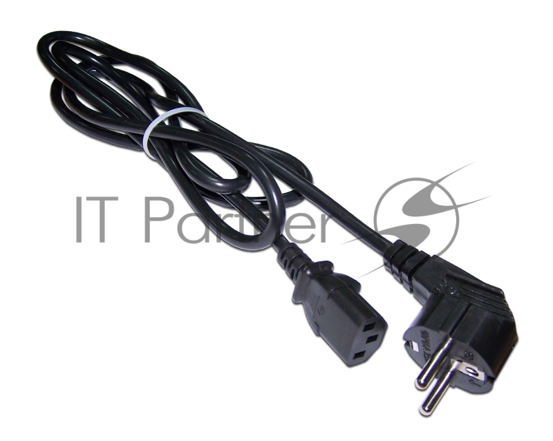 Провод Lanmaster LAN-PP13/SHA-2.0-BK проводник.:2 черный 2м