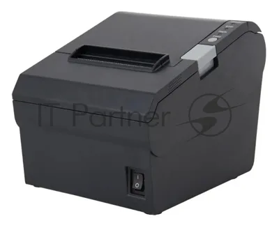 Чековый принтер Mertech MPRINT G80 прямая термопечать, 203 dpi, 250 мм/сек, Ethernet, RS-232, USB, Wi-Fi, черный