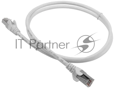 Патч-корд LANMASTER LSZH FTP кат.5e, 5.0 м, белый