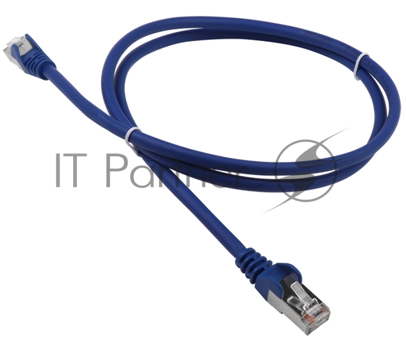 Патч-корд LANMASTER LSZH FTP cat.5e, 5.0 м, синий