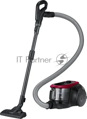 Пылесос Samsung VC18M21C0VR/EV красный/черный, 380/1800 Вт, уборка сухая, пылесборник контейнер 1.5 л