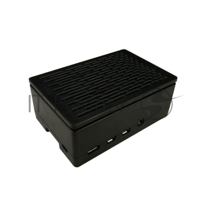 Корпус ACD черный ABS Case (Install 3010/3007 Fans or 3.5 Inch Touch Screen) for Raspberry PI 4B