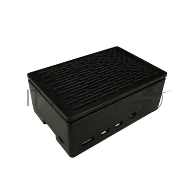 Корпус ACD черный ABS Case (Install 3010/3007 Fans or 3.5 Inch Touch Screen) for Raspberry PI 4B
