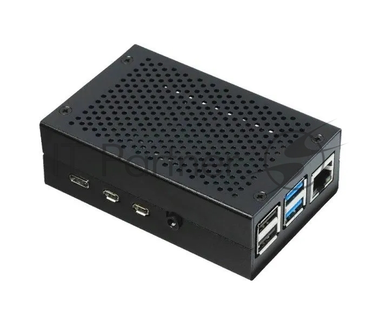 Компьютерный корпус ACD черный Fine Heat Dispersion Aluminium Alloy Case for Raspberry Pi 4B