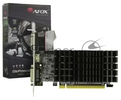 Видеокарта AFOX GeForce GT 210, 1 GB DDR3, 64 bit, HDMI, DVI, VGA, GPU 520 MHz