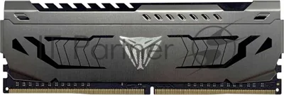 Оперативная память Patriot Viper Steel, DDR4, 8GB (1x8GB), 3600MHz, CL18, DIMM, с радиатором, черный