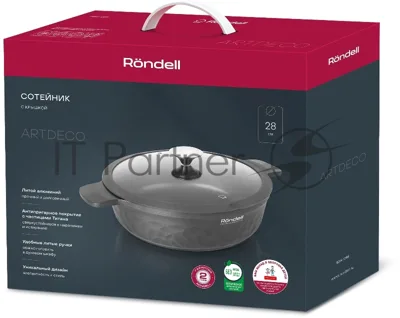 Сотейник RDA-1255 с/кр 28 см ArtDeco Rondell