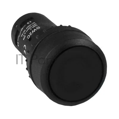 Кнопка SW2C-11 возвратная черная NO+NC EKF sw2c-11s EKF
