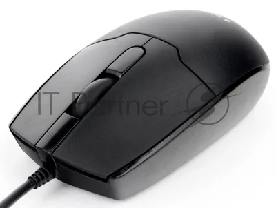 Мышь проводная Gembird MOP-425 черный, 1000 dpi, USB, кнопки - 3