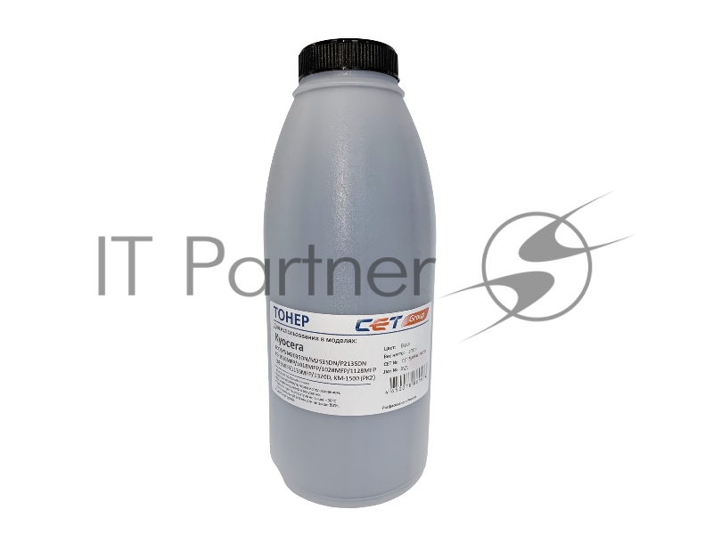 Тонер Cet PK2 CET5498-300 черный бутылка 300гр. для принтера Kyocera Ecosys M2035DN/M2535DN/P2135DN FS-1016MFP/1018MFP
