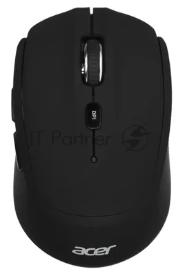 Мышь беспроводная Acer OMR040 черный, 1600 dpi, радиоканал, USB, кнопки - 6