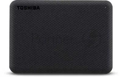 Внешний HDD 2.5" Toshiba Canvio Advance, 1TB, USB 3.2 Gen 1 Type-A, 5400 rpm, черный