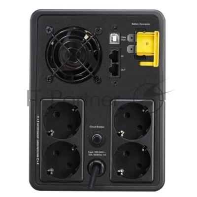 Источник бесперебойного питания APC Back-UPS BX2200MI-GR 1200Вт 2200ВА черный