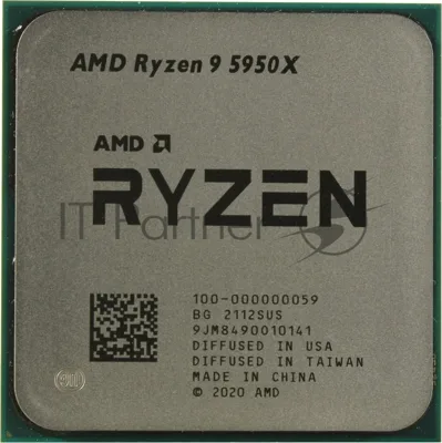 Процессор AMD Ryzen 9 5950X Soc-AM4 3.4GHz OEM