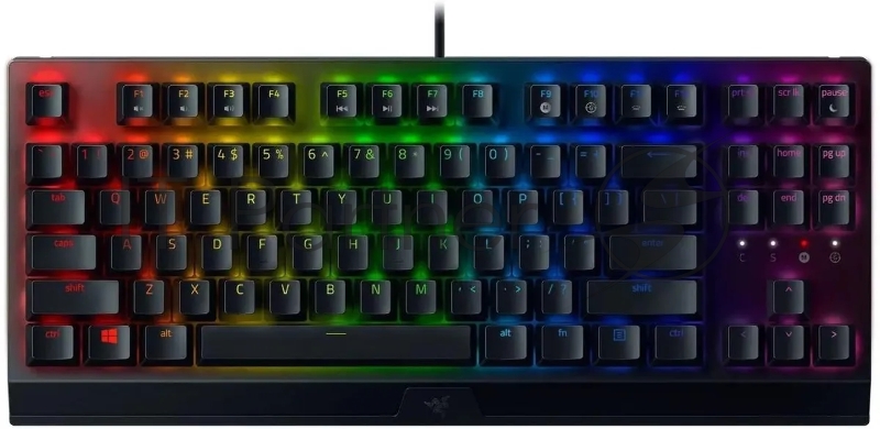 Клавиатура Razer BlackWidow V3 Tenkeyless проводная, USB, чёрный