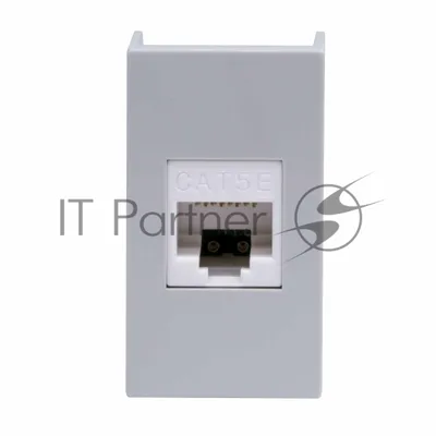 Розетка компьютерная DKC Viva 45138 RJ-45 кат.5E, 1 мод., серая