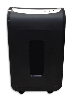 Шредер Office Kit S218 (1,9x13) черный (секр.P-5)/фрагменты/22лист./30лтр./скрепки/скобы/пл.карты/CD