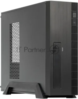Компьютерный корпус CHIEFTEC UNI UE-02B-OP без БП, Slimline desktop, SFX, черный, mATX