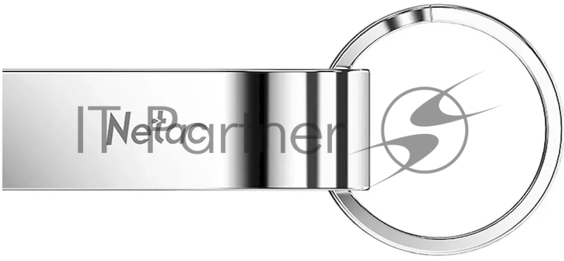 Флешка USB Netac U275 (NT03U275N-008G-20SL), 8Gb, USB 2.0, R/W 50/15, серебристый