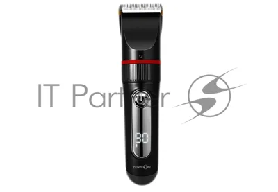 Машинка для стрижки волос Centek CT-2101 черный 3 Вт, LED, Li-Ion1200 до 3 часов, USB зарядка, 6 насадок