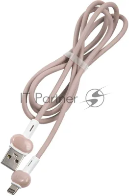 Кабель Redline Candy УТ000021991 Lightning (m) USB A(m) 1м розовый